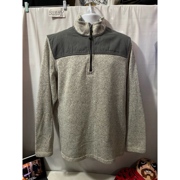 Field & Stream Men’s Jacket Quarter Zip Gray Sz XLT - Picture 3 of 16